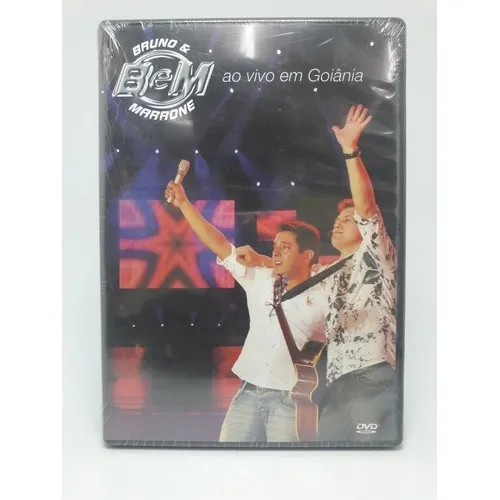 Dvd-bruno E Marrone -ao Vivo Em Goiania Foto 1