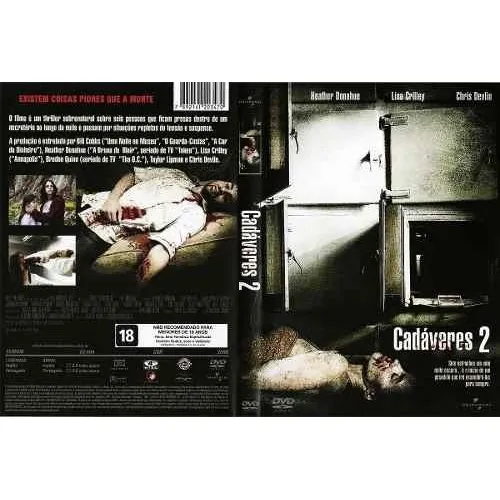Dvd Cadáveres 2 Original - Lacrado Foto 1