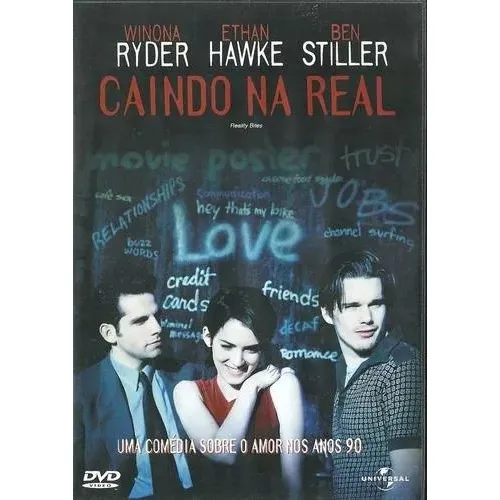 Dvd Caindo Na Real - Winona Ryder Ethan Hawke - Lacrado Novo Foto 1