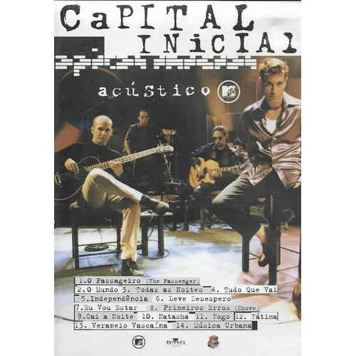 Dvd - Capital Inicial - Acústico Mtv - Lacrado Foto 1