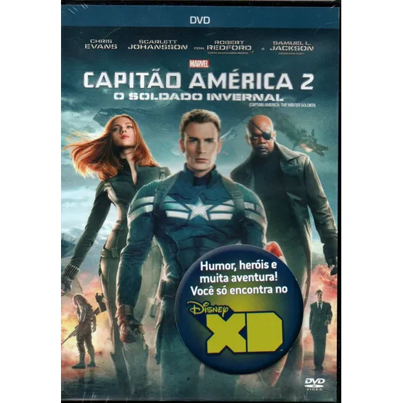 Dvd Capitão América 2 - O Soldado Invernal - Dublado E Legen Foto 1