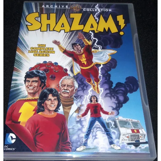 Dvd Capitão Marvel Shazam ! ( 4 Dvds Box ) Foto 1
