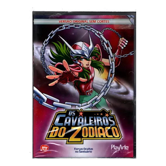 Dvd Cavaleiros Do Zodiaco V.4 Forcas Ocultas Santuario Orig Foto 1