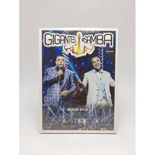 Dvd Cd + Dvd Gigantes Do Samba - Ao Vivo Em Sp Foto 1