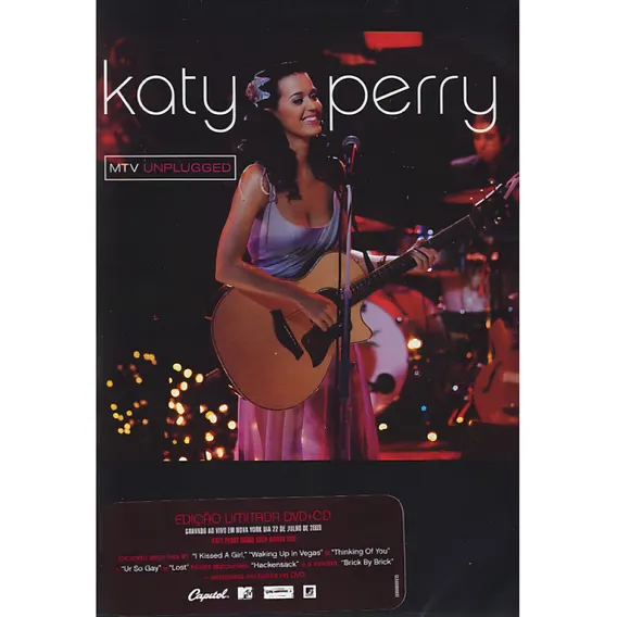 Dvd + Cd - Katy Perry Mtv Unplugged Foto 1