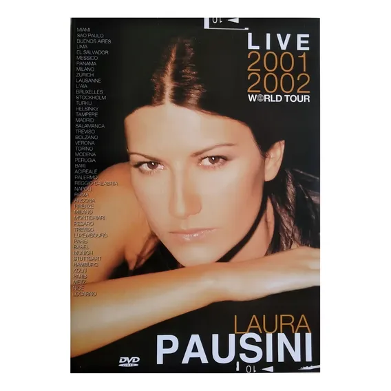 Dvd + Cd Laura Pausini Live 2001/2002 World Tour/best A12 Foto 1