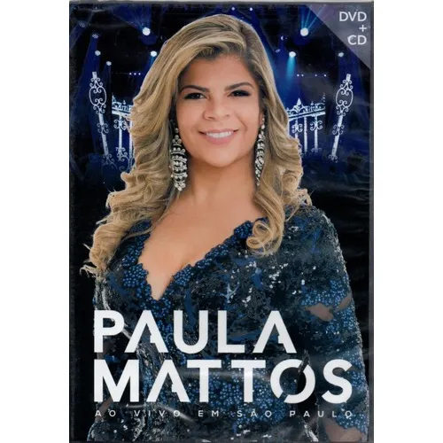 Dvd + Cd Paula Mattos - Ao Vivo Em São Paulo Foto 1