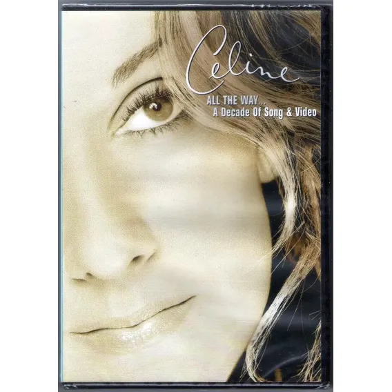 Dvd Celine Dion All The Way A Decade Of Song&video Versão do álbum Estandar Foto 1