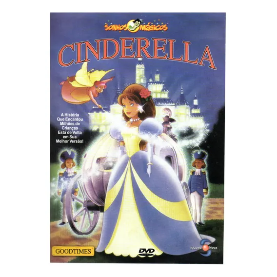 Dvd Cinderella - Desenho Animado Foto 1