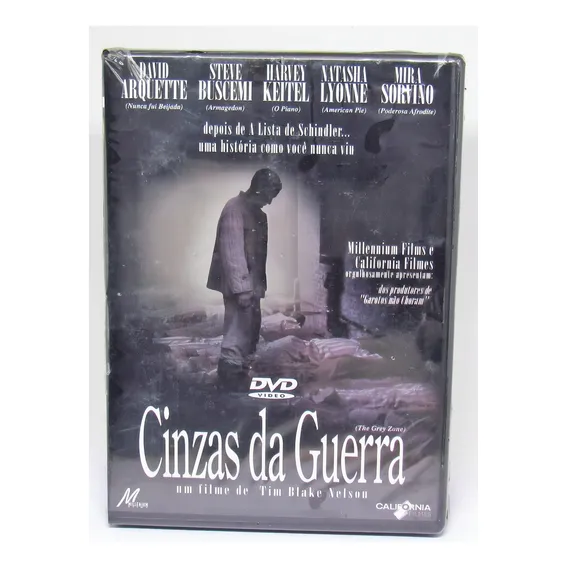 Dvd Cinzas Da Guerra - David Arquette - Lacrado Original Foto 1