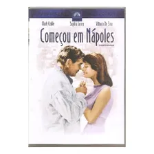 Dvd Comecou Em Napoles - Clack Gable Sophia Loren Orig Foto  mini 1