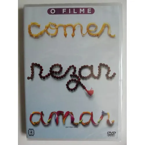 Dvd Comer Rezar Amar - O Filme - Julia Roberts Lacrado Novo Foto 1