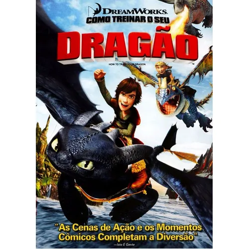 Dvd Como Treinar O Seu Dragão - Original - Novo - Lacrado Foto 1