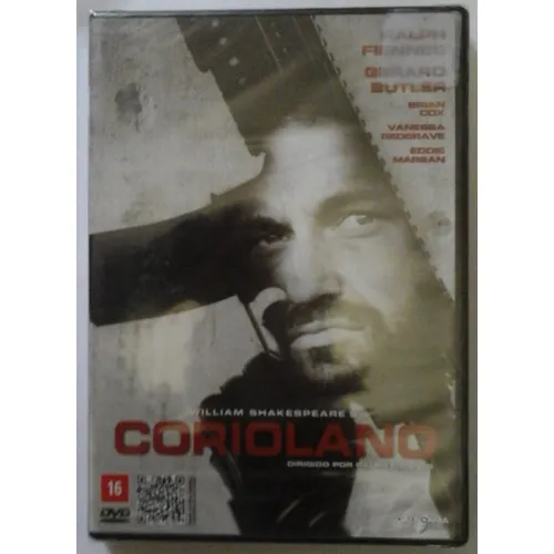 Dvd Coriolano - Gerard Buttler Shakespeare - Lacrado Novo Foto 1