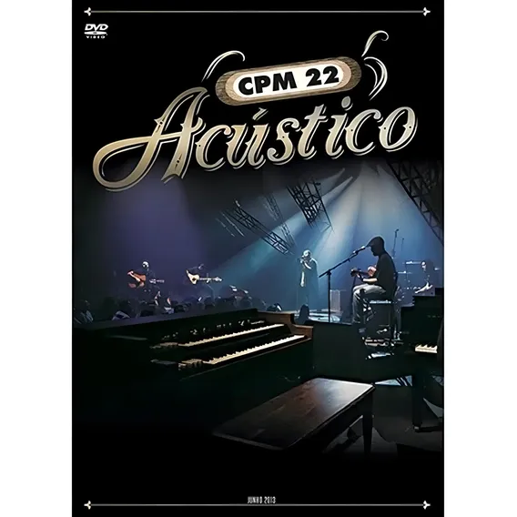 Dvd Cpm 22 Acústico Foto 1