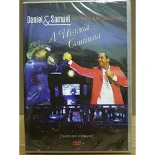 Dvd Daniel E Samuel A Hist贸ria Continua Ao Vivo. Original Foto mini 1