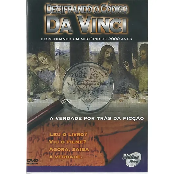 Dvd Decifrando O Código Da Vinci - Documentário Lacrado Foto 1
