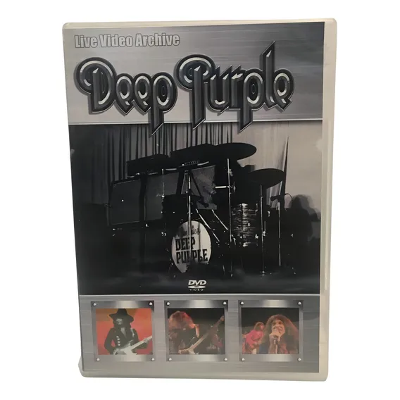 Dvd Deep Purple Live Video Archive Foto 1