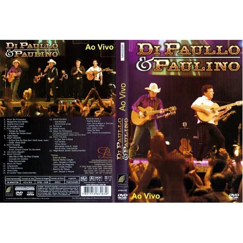 Dvd Di Paullo E Paulino Ao Vivo Foto 1