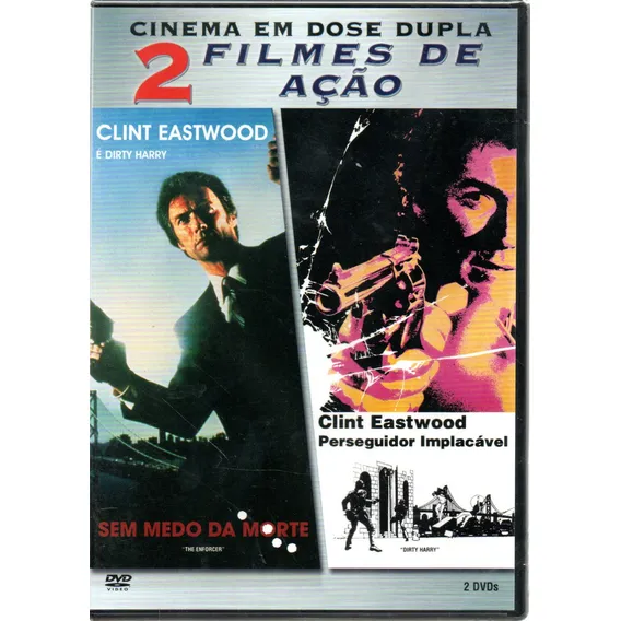 Dvd Duplo 2 Em 1 Sem Medo Da Morte/ Perseguidor Implacável Foto 1