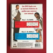 Dvd Duplo Dr Dolittle 1 E Dr Dolittle 2 Original Lacrado Foto mini 2