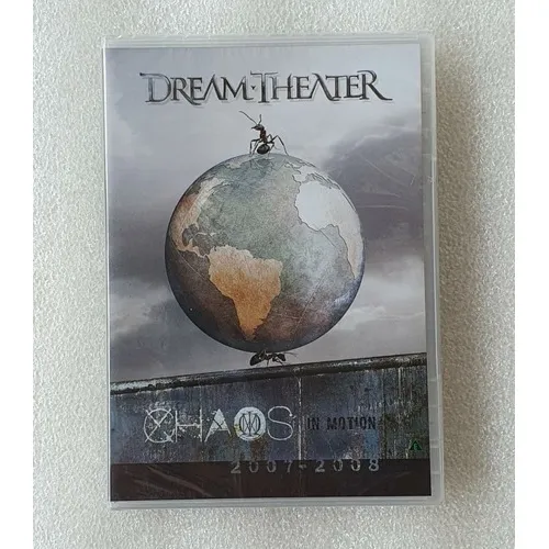 Dvd Duplo Dream Theater Chaos In Motion 2007-2008 Foto 1
