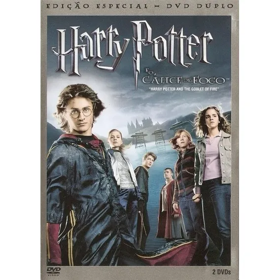 Dvd Duplo Harry Potter E O Cálice De Fogo - Daniel Radeliffe Foto 1