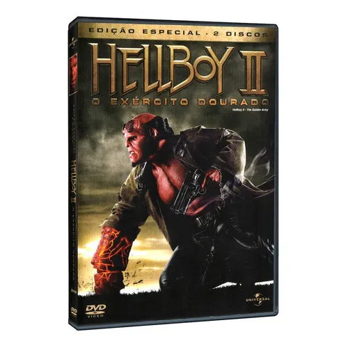 Dvd Duplo Hellboy 2 - O Exército Dourado Foto 1