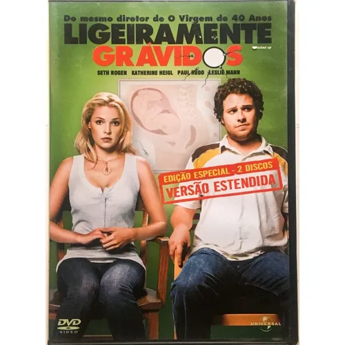 Dvd Duplo Ligeiramente Grávidos - Katherine Heigl - Lacrado Foto 1