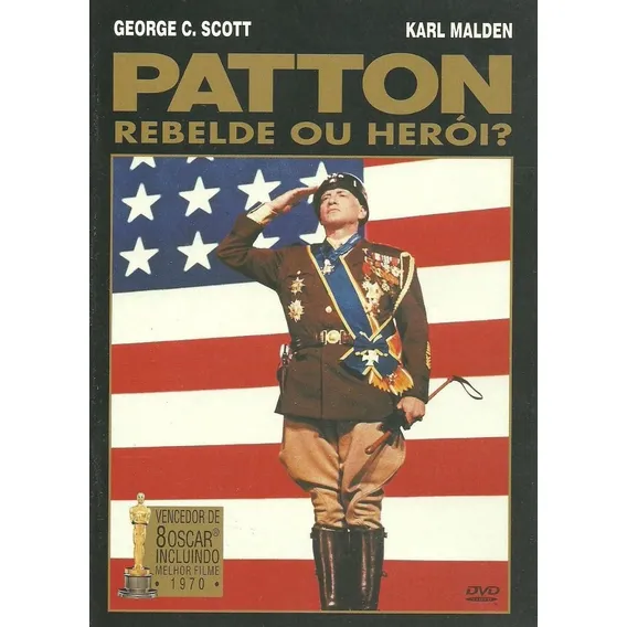 DVD DUPLO Patton - Rebelde Ou Herói? - Dvd Duplo - George C. Scott Foto 1