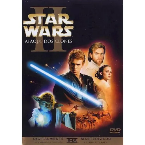 Dvd Duplo Star Wars Ataque Dos Clones Epis贸dio Ii - Original Foto 1