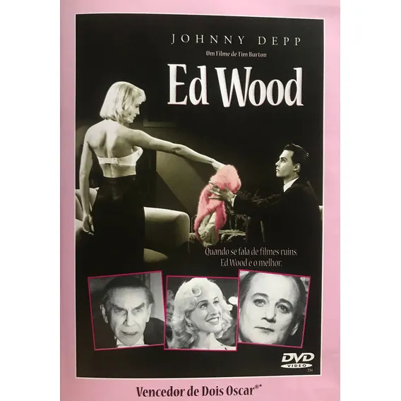 Dvd Ed Wood - Johnny Deep - E Foto 1