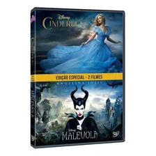 Dvd Edição Especial 2 Filmes Cinderela + Malévola Foto  mini 1