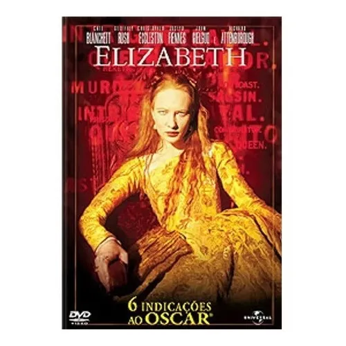 Dvd Elizabeth - Cate Blanchett Joseph Fiennes Lacrado Foto 1