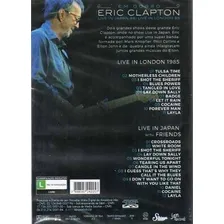 Dvd Eric Clapton Em Dobro Japan And London Original Foto mini 2