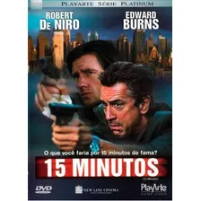 Dvd Filme 15 Minutos - Robert De Niro Foto  mini 1