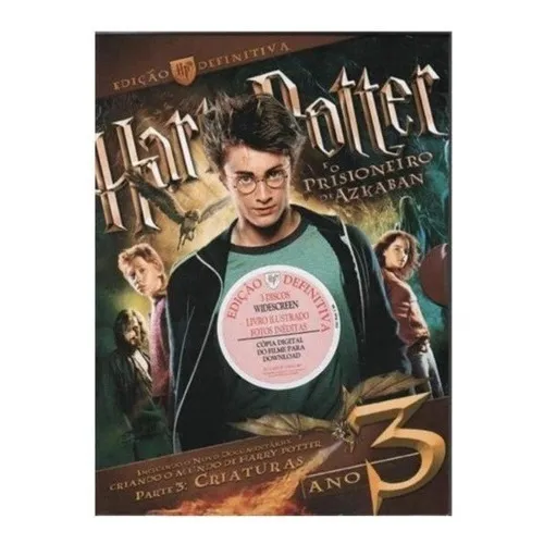 Dvd Filme Harry Potter E O Prisioneiro De Azkaban Foto 1