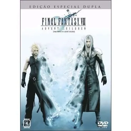 Dvd Final Fantasy Vii Advent Children Edição Especial Dupla Foto 1