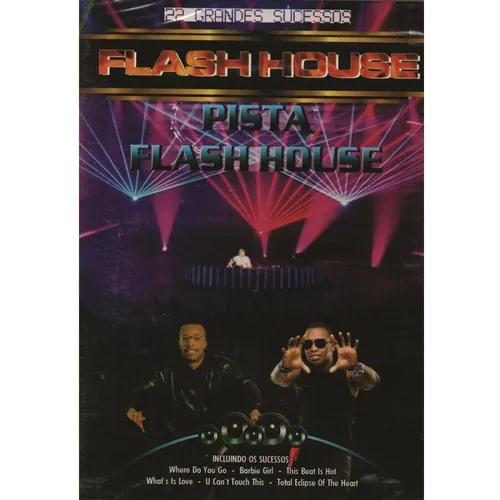 Dvd Flash House - Pista Flash House Foto 1