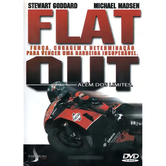 Dvd Flat Out Além Dos Limites Michael Madsen Foto 1