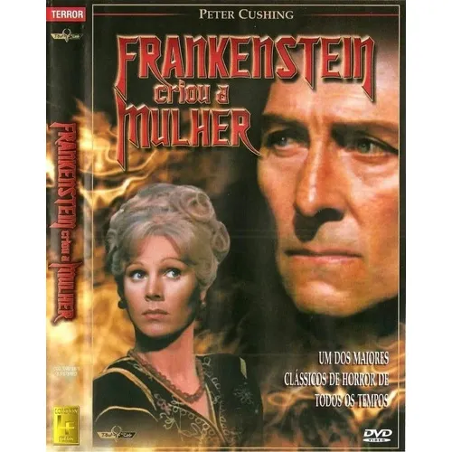 Dvd Frankenstein Criou A Mulher - London Filmes Foto 1