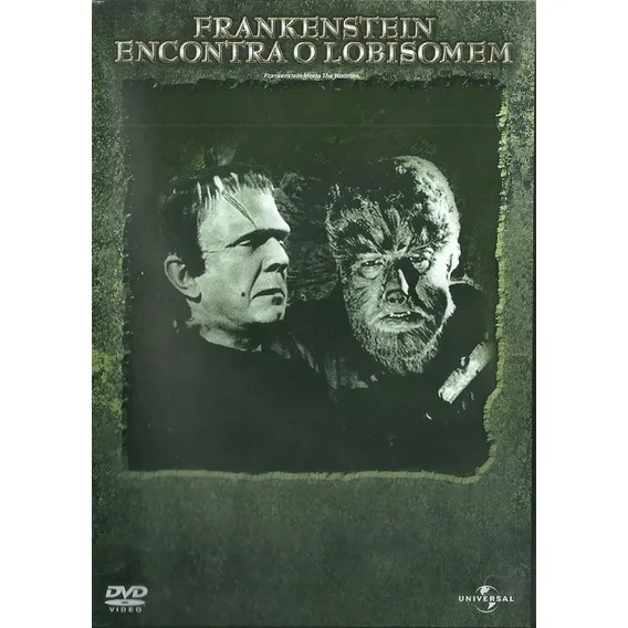 Dvd Frankenstein Encontra O Lobisomem (1943) - Lacrado Novo Foto 1