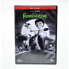 Dvd Frankenweenie + Blu Ray 2 Discos Tim Burton Tk0f Foto mini 2