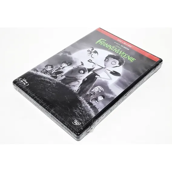 Dvd Frankenweenie + Blu Ray 2 Discos Tim Burton Tk0f Foto 1
