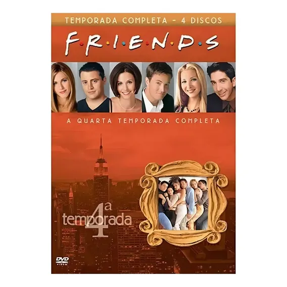 Dvd Friends 4 Temporada E Foto 1
