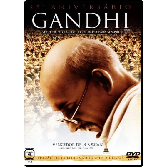 Dvd Gandhi Edição De 25º Aniversário Foto 1