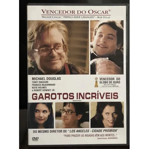 Dvd Garotos IncrÃveis Michael Douglas - Lacrado Foto 1