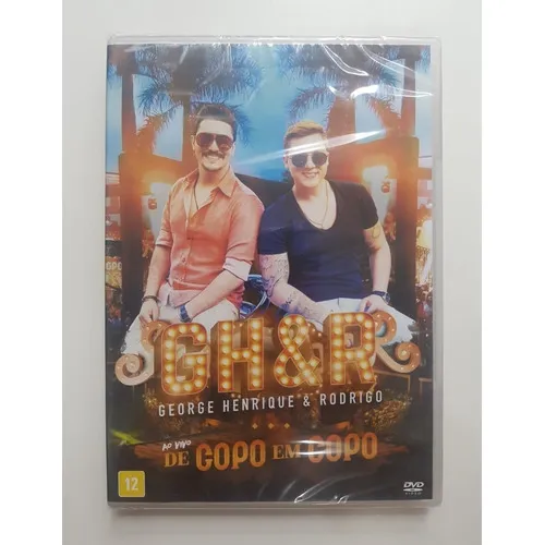 Dvd George Henrique E Rodrigo De Copo Em Copo Lacrado Versão do álbum Estandar Foto 1