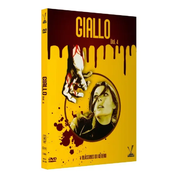 Dvd - Giallo - Vol 04 - 2 Dvd's - Lacrado Foto 1
