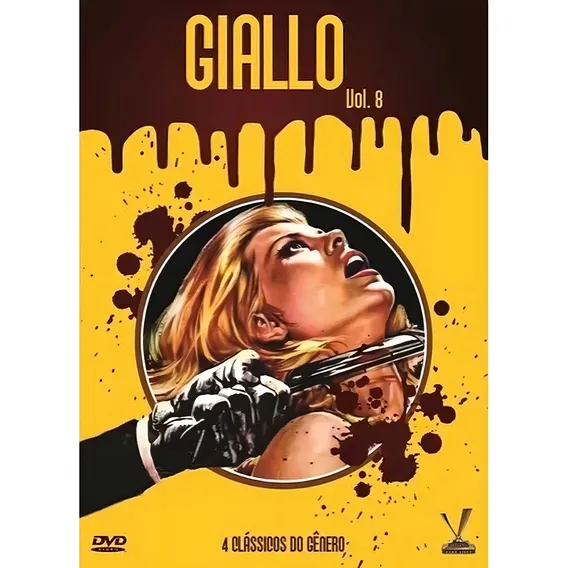 Dvd Giallo Vol 8 / 2 Discos 4 Filmes 4 Cards - Lacrado Foto 1